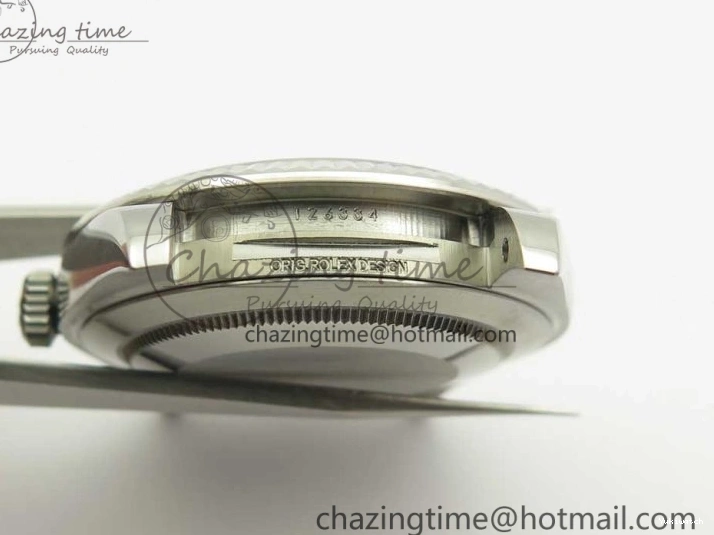 Edition ARF Dial 41 DateJust Silver Best Steel 904L Bracelet 1:1 126334 A2824 on Jubilee 0326